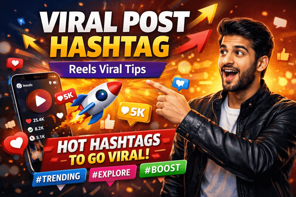 Viral Post Hashtag - सोशल मीडिया पर अपनी पोस्ट को वायरल कैसे बनाएं