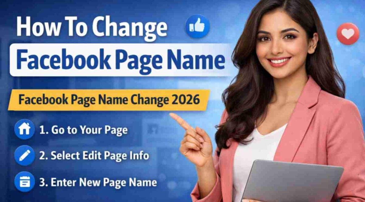 How To Change Facebook Page Name | Facebook Page Name Change 5 Simple Steps 2026